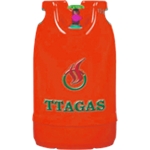 Bình Gas Vỏ Nhựa Đỏ 12kg